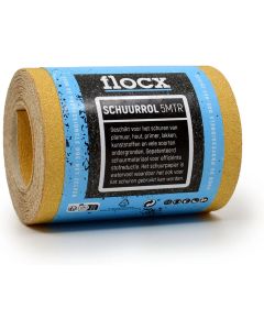 FLOCX  ROL SCHUURPAPIER 95 MM X 5 METER P120