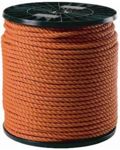 POLYPROPYLEEN TOUW ORANJE 6 MM 200 MTR