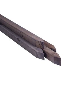 HARD HOUTEN PAAL 6 X 6 CM DIVERSE LENGTES