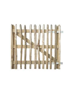 POORT EIKEN 90 X 100 CM (H X L) MET KASTANJE LAT