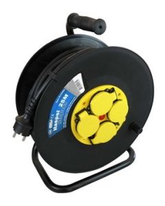 KABELHASPEL NEOPREEN 25 METER 3 X 2,5 MM