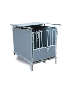 KALVERBOX MOBIEL KUNSTSTOF 90 X 130 CM MET SCHUIFDAK