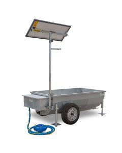 SOLAR WEIDEDRINKBAK 1000 L 160 MOBIEL met oppervlaktepomp