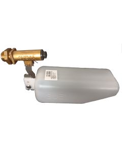 SUEVIA VLOTTER RVS GEBOGEN DRINKBAK 3/4" BUI DRAAD