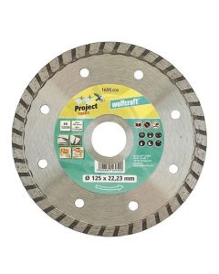 WOLFCRAFT DOORSLIJPSCHIJF DIAMANT 125 MM 1695
