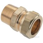 KNELKOPPELING 12 MM X 1/2" BUITENDRAAD