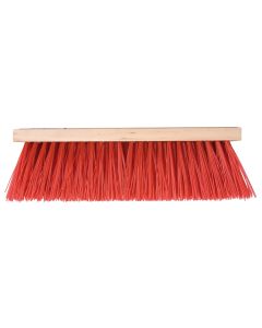 BEZEM ROOD PVC 45 CM