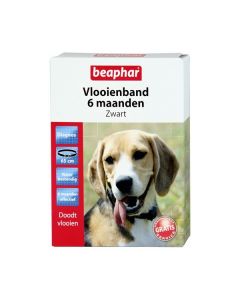 BEAPHAR VLOOIENBAND HOND ZWART 