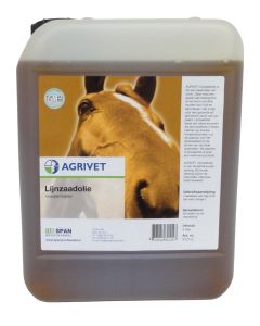 LIJNZAADOLIE VOEDERMIDDEL 5 LITER