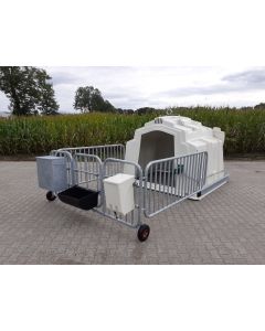 INSCHUIFBAAR HEKWERK VOOR GROEPSHUT Agri plastics 230X260X110