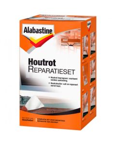 ALABASTINE HOUTROTVULLER SET 500 GRAM