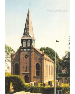 ANSICHTKAART KERK WOLSUM