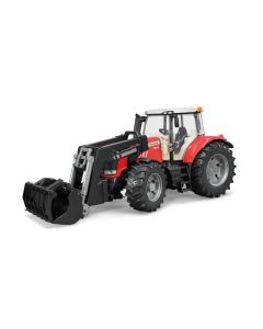 BRUDER MASSEY FERGUSON 7624 MET VOORLADER 030476