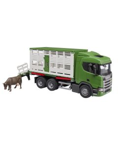 BRUDER SCANIA SUPER 560R VEETRANSPORTWAGEN  035488