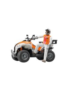 BRUDER QUAD MET BESTUURDER 630003