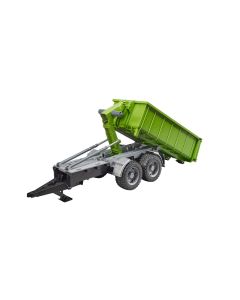 BRUDER ROLL OFF CONTAINER TRAILER VOOR TRACTOREN 020354