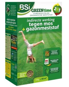 BSI GREENTIME ORGANISCHE GAZONMESTSTOF 4 KG