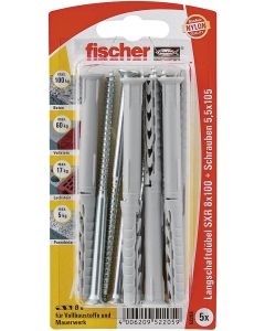 FISCHER KOZIJNPLUG 8 X 100 MM S8H100RSK