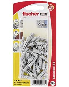 FISCHER PLUG 5 MM 50 STUKS S 5GK