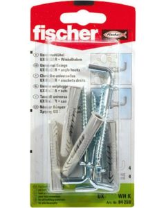 FISCHER UNIVERSEEL PLUG UX 10 X 60 WH R 2 STUKS