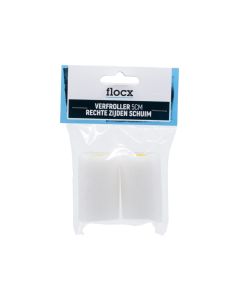 FLOCX AFLAKROL SCHUIM 5 CM 2 STUKS