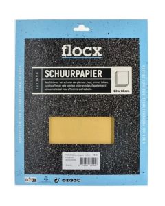 FLOCX SCHUURPAPIER  P180 3 STUKS 