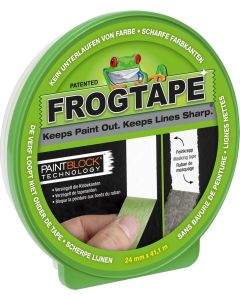 FROGTAPE AFPLAKTAPE GROEN 24 MM X 41,1 METER