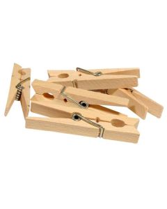 WASKNIJPERS HOUT 36 STUKS