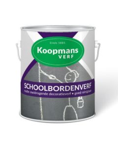 KOOPMANS SCHOOLBORDENVERF ZWART 250 ML