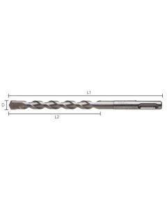 LABOR HAMERBOOR  5½ X 110 MM STALMATTEN