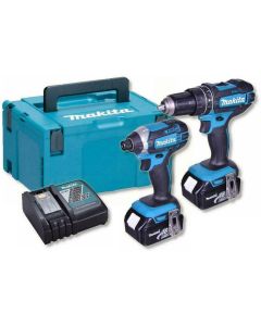 MAKITA COMBISET ACCU BOOR/SCHROEF EN SLAGSCHROEVENDRAAIER DLX2131TJ