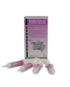 MAMMICURINE MASTITIS INJECTOREN 4 STUKS