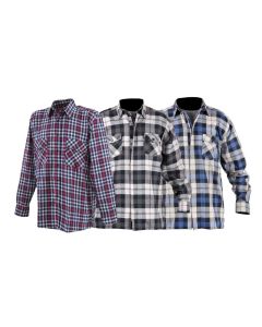 OVERHEMD FLANEL DIVERSE MATEN