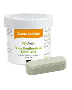 SALUVET PANAX KNOFLOOKBOLUS EXTRA LONG  6 STUKS