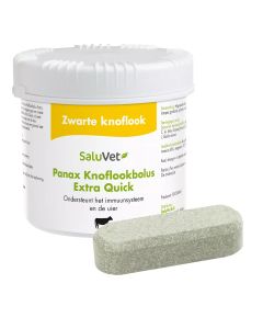SALUVET PANAX KNOFLOOKBOLUS EXTRA QUICK 6 STUKS
