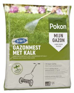 POKON GAZONMEST MET KALK 3-IN-1 8,4 KG