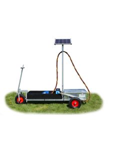 SOLAR WEIDEDRINKBAK 75 L MOBIEL met oppervlaktepomp 