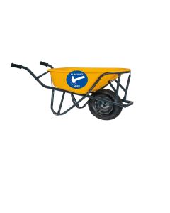 STRAATMAKERS KRUIWAGEN GEEL 90 LITER