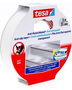 TESA ANTI SLIPTAPE TRANSPARANT 25 MM X 5 MTR