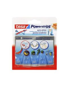 TESA POWERSTRIPS DECOHAKEN 5 STUKS