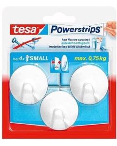 TESA POWERSTRIPS SMALL WIT 3 STUKS