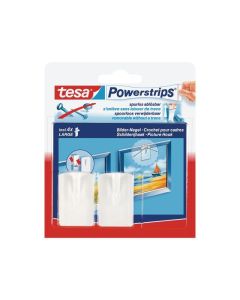 TESA POWERSTRIPS SCHILDERIJHAAK 2 STUKS