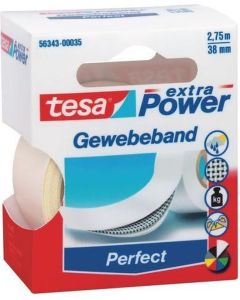 TESA TEXTIELTAPE WIT 38 MM X 2,75 METER