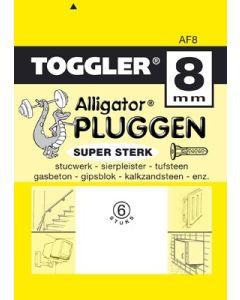 TOGGLER GASBETONPLUG 8 MM