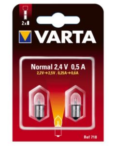 VARTA GLOEILAMPJES 2 STUKS 718