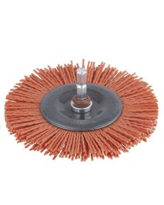 WOLFCRAFT DRAADBORSTEL NYLON 75 MM 1500
