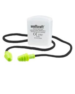 WOLFCRAFT OORDOPJES HERBRUIKBAAR MET KOORDJE 4962