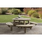 PICKNICKTAFEL ROND 210 CM 45 MM DIK