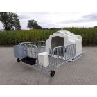 INSCHUIFBAAR HEKWERK VOOR GROEPSHUT Agri plastics 230X260X110