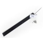 RUBBERSTRIP VOOR RVS MESTSCHUIF 55 CM